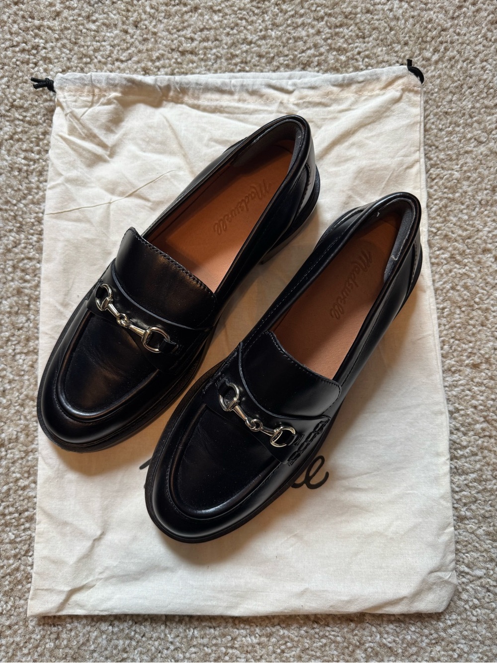 Madewell The Vernon Bit Hardware Loafer in Leather - Picture 2 of 3